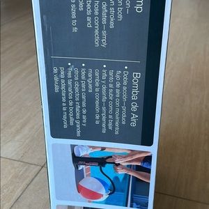 Intex double acting hand pump